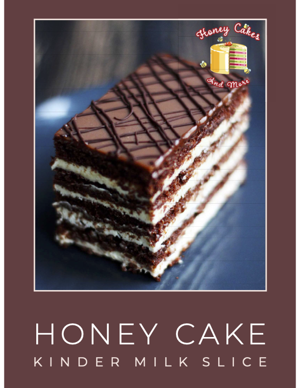 Kinder Milk Slice Honey Cake